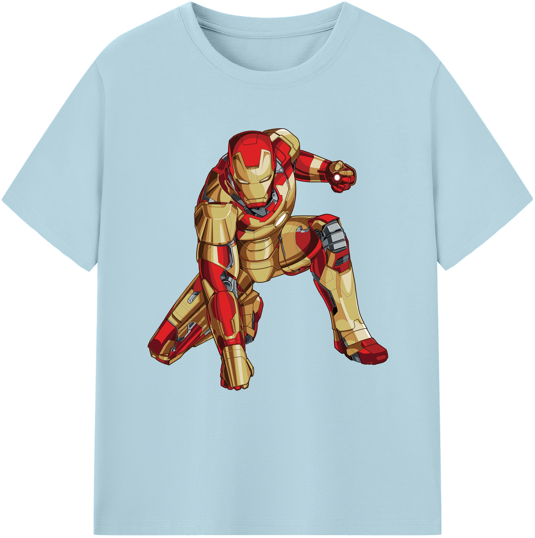 （画像用） アベンジャーズ The Avengers 綿100％半袖Tシャツ（フロントプリント）